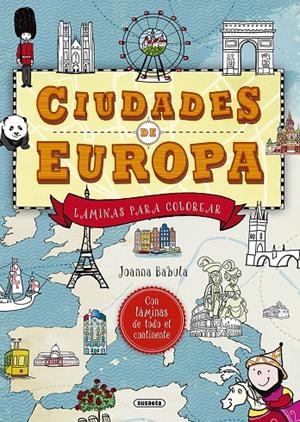 Ciudades de Europa láminas para colorear | 9788467758115 | Susaeta, Equipo | Librería Castillón - Comprar libros online Aragón, Barbastro