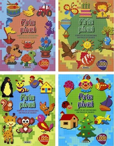 Arte píxel -4 títulos- precio unitario | 9788467754292 | Librería Castillón - Comprar libros online Aragón, Barbastro