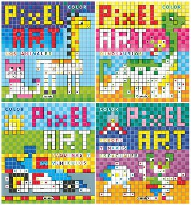 Pixel art color -4 títulos-precio unitario | 9788467757842 | Busquets, Jordi | Librería Castillón - Comprar libros online Aragón, Barbastro