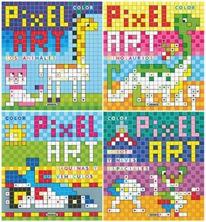 Pixel art color -4 títulos-precio unitario | 9788467757842 | Busquets, Jordi | Librería Castillón - Comprar libros online Aragón, Barbastro
