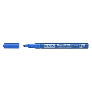ROTULADOR MARCADOR PENTEL N50S AZUL PERMANENTE PUNTA FINA | 884851030115 | Librería Castillón - Comprar libros online Aragón, Barbastro