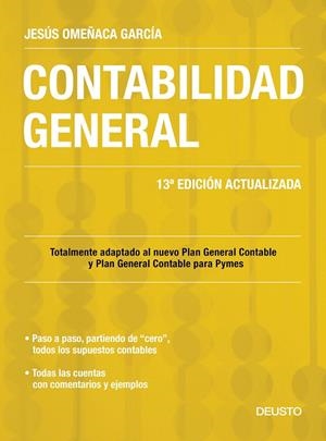 Contabilidad general 13ED | 9788423427574 | Omeñaca García, Jesús | Librería Castillón - Comprar libros online Aragón, Barbastro