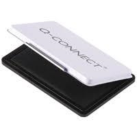 TAMPON Q-CONNECT N.3 90 X 55 MM TINTA NEGRA | 5705831163157 | Librería Castillón - Comprar libros online Aragón, Barbastro