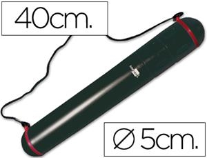 PORTAPLANOS PLÁSTICO LIDERPAPEL DIAMETRO 5X40XM NO EXTENSIBLE NEGRO | 8423473361447 | Librería Castillón - Comprar libros online Aragón, Barbastro