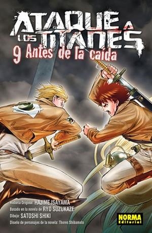 Ataque a los titanes: antes de la caída 9 | 9788467929638 | Isayama / Suzukaze / Shibamoto / Shiki | Librería Castillón - Comprar libros online Aragón, Barbastro