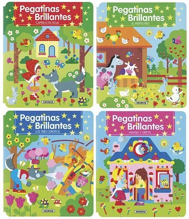 Pegatinas brillantes (4 títulos) | 9788467753851 | Busquets, Jordi | Librería Castillón - Comprar libros online Aragón, Barbastro