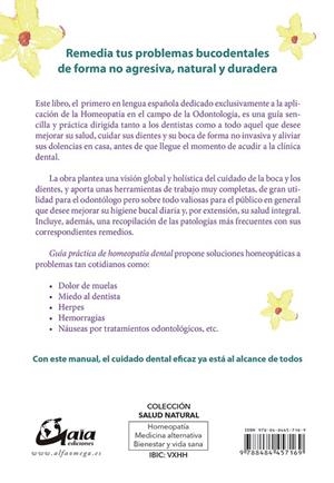 Guía práctica de homeopatía dental de la A a la Z | 9788484457169 | Delgado Rabadá, Ana | Librería Castillón - Comprar libros online Aragón, Barbastro