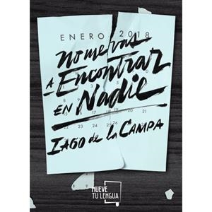 No me vas a encontrar en nadie | 9788417284121 | de la Campa Pose, Iago | Librería Castillón - Comprar libros online Aragón, Barbastro