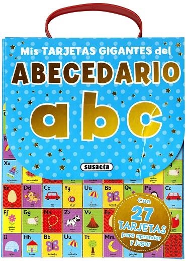 Mis tarjetas gigantes del abecedario, abc | 9788467758979 | Susaeta, Equipo | Librería Castillón - Comprar libros online Aragón, Barbastro