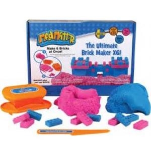 MAD MATTR FABRICA TUS PROPIOS LADRILLOS X6+57GR X 2 COLORES ROSA Y AZUL + CUCHILLO | 7320582202047 | Librería Castillón - Comprar libros online Aragón, Barbastro