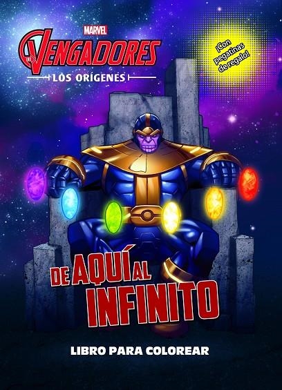 Los Vengadores. Los orígenes. De aquí al infinito. Libro para colorear | 9788416914296 | Marvel | Librería Castillón - Comprar libros online Aragón, Barbastro