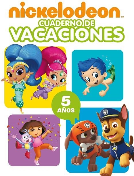 Nickelodeon. Cuaderno de vacaciones - 5 años (Cuadernos de vacaciones de Nickelo | 9788448850050 | Nickelodeon | Librería Castillón - Comprar libros online Aragón, Barbastro