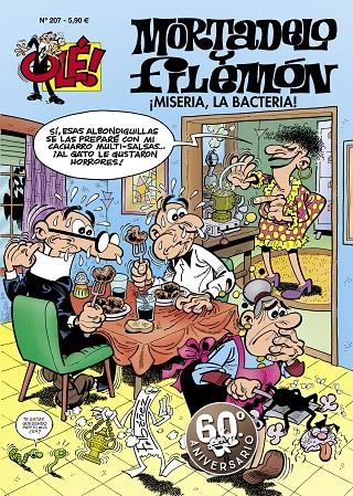 ¡Miseria, la Bacteria! (Olé! Mortadelo 207) | 9788466663458 | Francisco Ibáñez | Librería Castillón - Comprar libros online Aragón, Barbastro