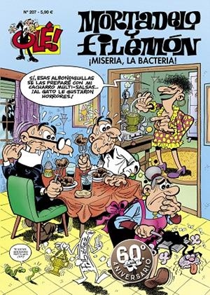 ¡Miseria, la Bacteria! (Olé! Mortadelo 207) | 9788466663458 | Francisco Ibáñez | Librería Castillón - Comprar libros online Aragón, Barbastro