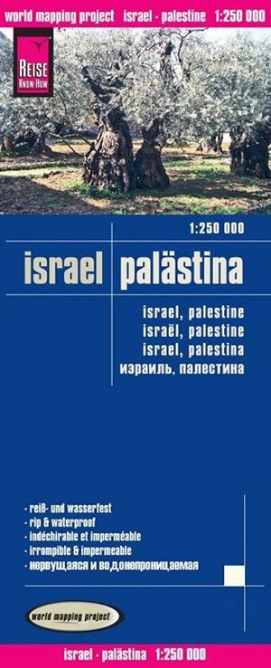 ISRAEL PALASTINA  *MAPA REISE 2014*   1 : 250 000 | 9783831772681 | Librería Castillón - Comprar libros online Aragón, Barbastro
