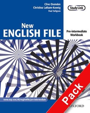 NEW ENGLISH FILE PRE-INTERMEDIATE WORKBOOK+KEY | 9780194387675 | Oxenden, Clive | Librería Castillón - Comprar libros online Aragón, Barbastro