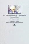La metafísica de las costumbres | 9788430916863 | Kant, Immanuel | Librería Castillón - Comprar libros online Aragón, Barbastro