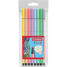 ROTULADOR STABILO COLORES PASTEL PEN 68 ESTUCHE 8 UD | 4006381507882 | Librería Castillón - Comprar libros online Aragón, Barbastro