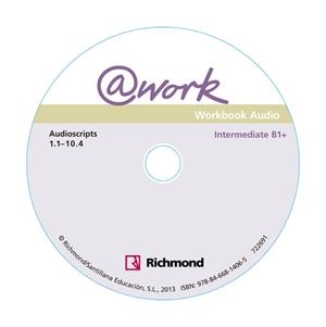 @WORK 3 WORKBOOK+CD INTERMEDIATE [B1+] | 9788466814065 | Librería Castillón - Comprar libros online Aragón, Barbastro