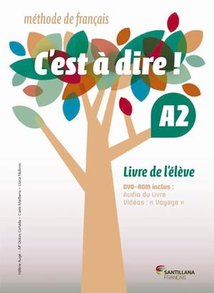 C'EST A DIRE A2 ELEVE + DVD ROM | 9788492729678 | Librería Castillón - Comprar libros online Aragón, Barbastro