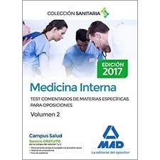 Medicina Interna. Test comentados de materias específicas para oposiciones. Vol 2 | 9788414206911 | RICO CORRAL, MIGUEL A./PERAL GUTIÉRREZ DE CEBALLOS, ENRIQUE/CARMONA NIMO, EDUARDO/MILLÁN RODRÍGUEZ, | Librería Castillón - Comprar libros online Aragón, Barbastro