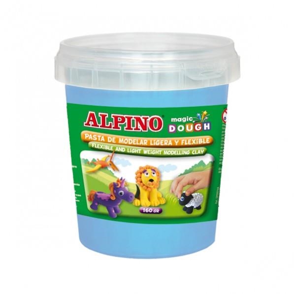 PASTA MODELAR ALPINO MAGIC DOGH 160 GR AZUL CYAN | 8413240576754 | Librería Castillón - Comprar libros online Aragón, Barbastro