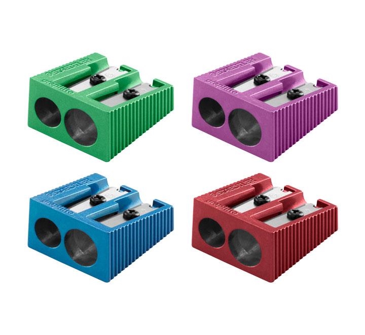 AFILALAPIZ STAEDTLER 510 20 PR2 METAL DOBLE COLORES | 4007817022948 | Librería Castillón - Comprar libros online Aragón, Barbastro