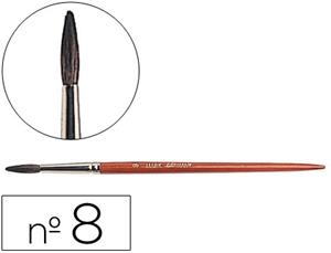 Pinceles acuarela liderpapel nº 8 -virola cromada pelo engomado | 8423473856295 | Librería Castillón - Comprar libros online Aragón, Barbastro