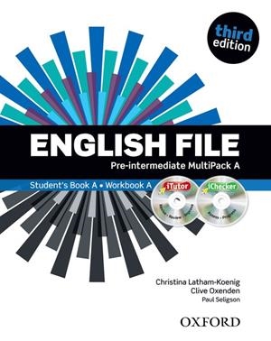 English File 3rd Edition Pre-Intermediate. MultiPack a with iTutor and iChecker | 9780194598682 | Oxenden, Clive; Latham-Koenig, Christina; Seligson, Paul | Librería Castillón - Comprar libros online Aragón, Barbastro