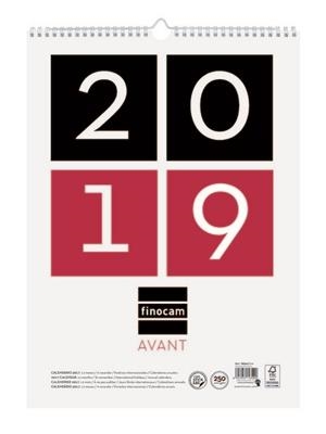 CALENDARIO 2019 FINOCAM PARA PARED AVANT INTL 78064 | 8422952173137 | Librería Castillón - Comprar libros online Aragón, Barbastro