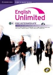 English unlimited for spanish speakers pre-intermediate coursebook with e-portfo | 9788483233627 | Tilbury, Alex y otros | Librería Castillón - Comprar libros online Aragón, Barbastro