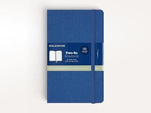 MOLESLKINE TWO-GO NOTEBOOK LIBRETA LISO Y RAYADO 1 LINEA AZUL LAPISLAZULI | 8058647620176 | MOLESKINE | Librería Castillón - Comprar libros online Aragón, Barbastro