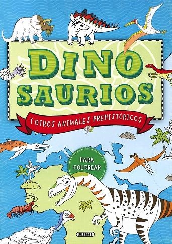 Dinosaurios y otros animales prehistóricos para colorear | 9788467760439 | Wisniewski, Krzysztof | Librería Castillón - Comprar libros online Aragón, Barbastro