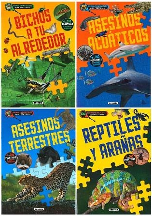 Animales increíbles con pegatinas (4 títulos) | 9788467761580 | Susaeta, Equipo | Librería Castillón - Comprar libros online Aragón, Barbastro
