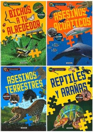 Animales increíbles con pegatinas (4 títulos) | 9788467761580 | Susaeta, Equipo | Librería Castillón - Comprar libros online Aragón, Barbastro