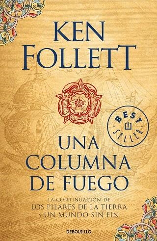 Una columna de fuego (Saga Los pilares de la Tierra 3) | 9788466345989 | Follett, Ken | Librería Castillón - Comprar libros online Aragón, Barbastro