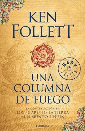 Una columna de fuego (Saga Los pilares de la Tierra 3) | 9788466345989 | Follett, Ken | Librería Castillón - Comprar libros online Aragón, Barbastro