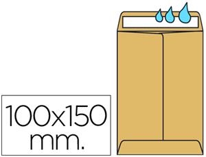 Sobre liderpapel bolsa n.1 kraft salarios 100x150 mm engomado caja de 500 unidades.	 | 8423473319332 | Librería Castillón - Comprar libros online Aragón, Barbastro