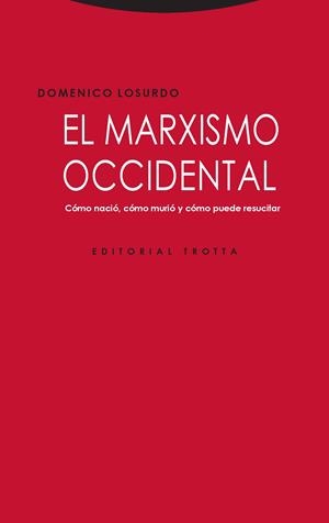 El marxismo occidental | 9788498797640 | Losurdo, Domenico | Librería Castillón - Comprar libros online Aragón, Barbastro