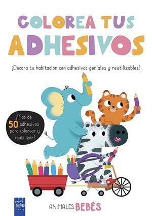 Colorea tus adhesivos. Animales bebés | 9788408200451 | YOYO | Librería Castillón - Comprar libros online Aragón, Barbastro