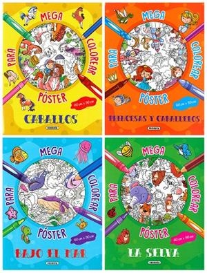 Megaposter (4 títulos) | 9788467765496 | Susaeta, Equipo | Librería Castillón - Comprar libros online Aragón, Barbastro