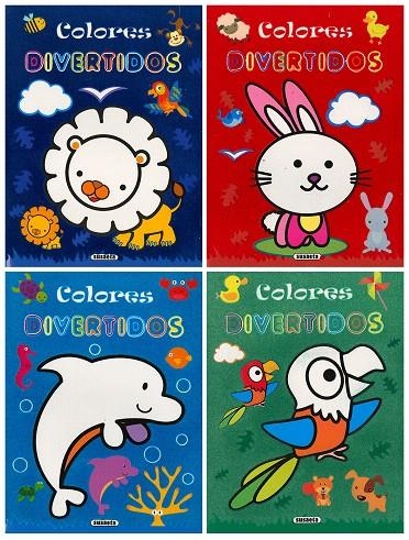 Colores divertidos (4 títulos) | 9788467765588 | Susaeta, Equipo | Librería Castillón - Comprar libros online Aragón, Barbastro