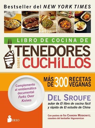Libro de cocina de tenedores sobre cuchillos | 9788417399160 | SROUFE, DEL | Librería Castillón - Comprar libros online Aragón, Barbastro
