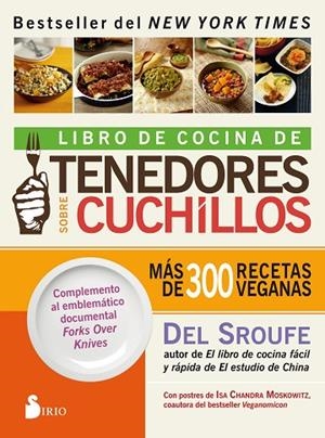Libro de cocina de tenedores sobre cuchillos | 9788417399160 | SROUFE, DEL | Librería Castillón - Comprar libros online Aragón, Barbastro