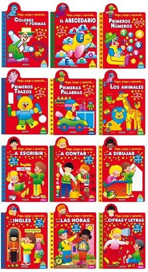 Pego, juego y aprendo (12 títulos) | 9788430563128 | Busquets, Jordi | Librería Castillón - Comprar libros online Aragón, Barbastro