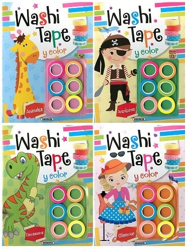 Washi tape (4 títulos) | 9788467765915 | Susaeta, Equipo | Librería Castillón - Comprar libros online Aragón, Barbastro