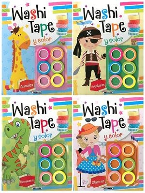Washi tape (4 títulos) | 9788467765915 | Susaeta, Equipo | Librería Castillón - Comprar libros online Aragón, Barbastro