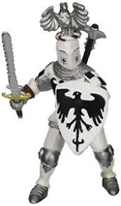 FIGURA PAPO CABALLERO BLANCO CASCO Y AGUILA | 3465000397852 | Librería Castillón - Comprar libros online Aragón, Barbastro