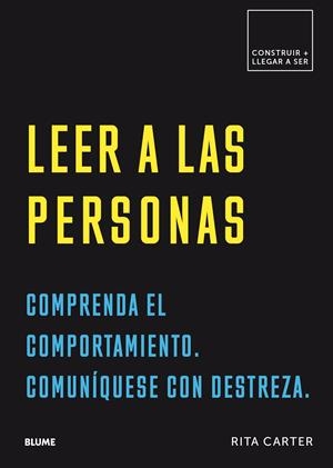Leer a las personas | 9788417492595 | Carter, Rita | Librería Castillón - Comprar libros online Aragón, Barbastro