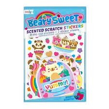 SCENTED SCRATCH STICKERS - BEARY SWEET - PEGATINAS CON OLOR 120039 | 810078031536 | Librería Castillón - Comprar libros online Aragón, Barbastro